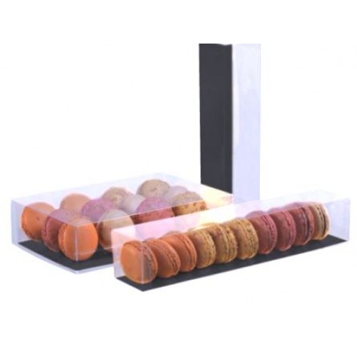 Pied Cristal PMMA 24cm Pour Pyramide à Macarons - Support Transparent Pour Présentation Pâtisserie - Modèle 12070