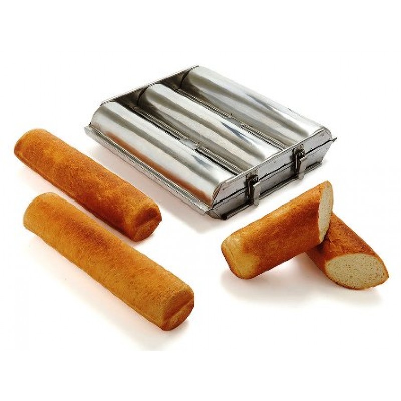 Set De 2 Moules à Pain De Mie TOSAVGA - 21x11.5x11cm Et 19x9.5x8cm, Acier Carbone Antiadhésif, Avec Couvercles